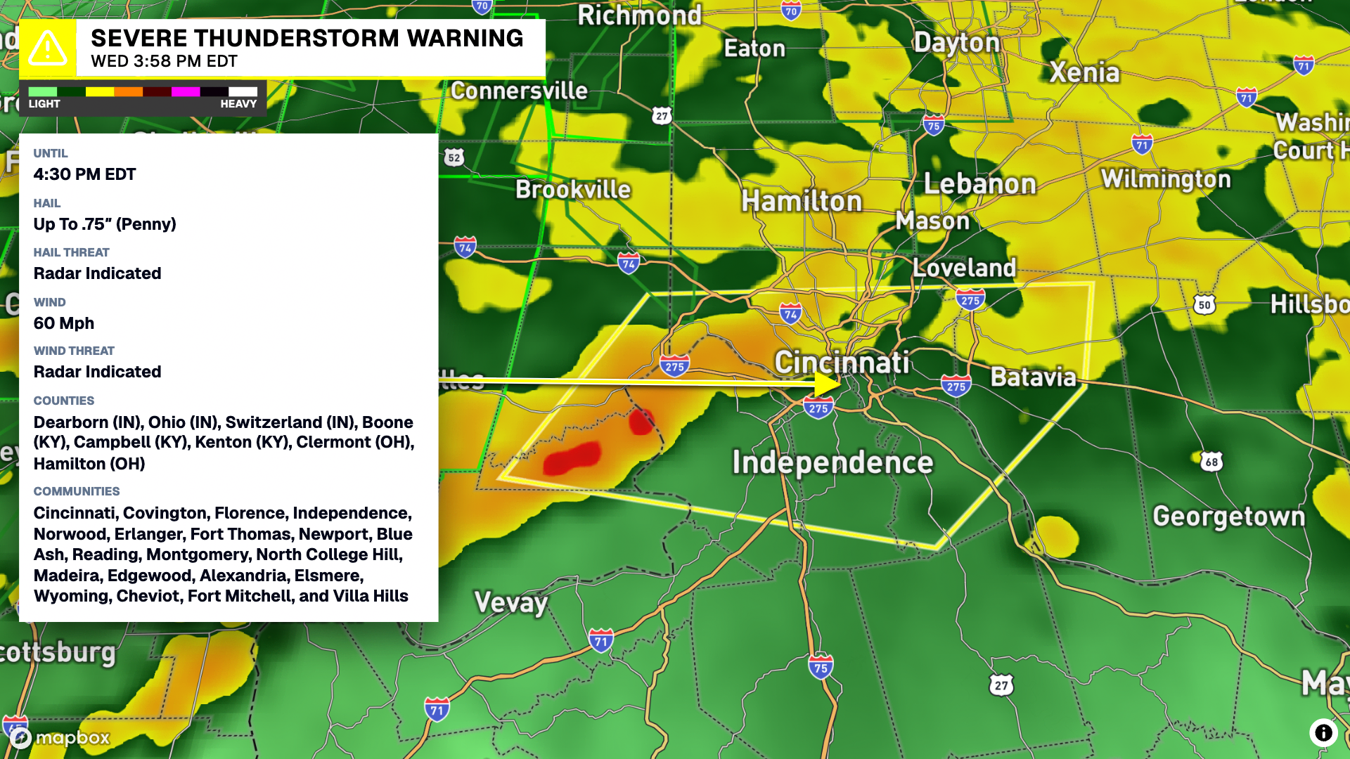 Storm Studio broadcast-ready weather visualization
